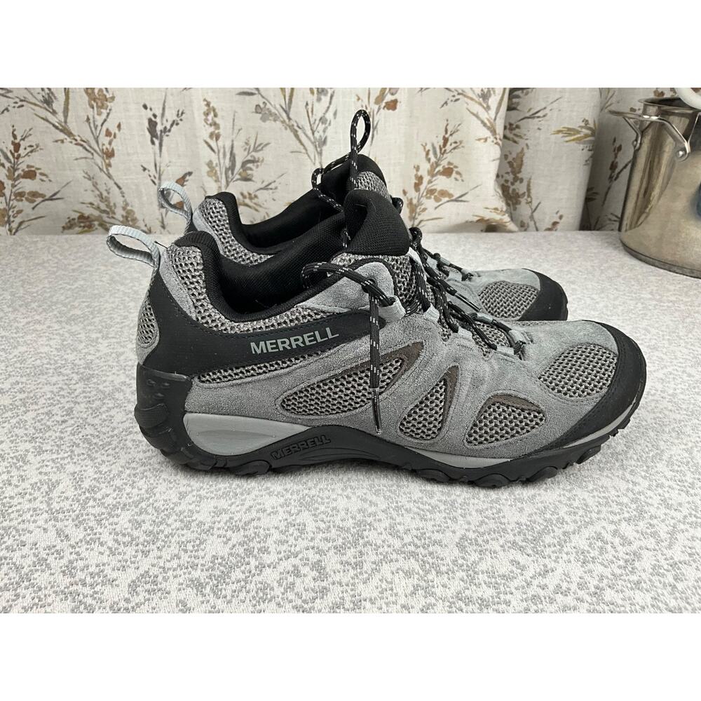 Merrell Yokota 2 Suede Hiking Shoes Men’s 11 Granite Grey Gorpcore Urban Hiker - Picture 3 of 9